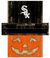 Chicago White Sox 6" x 5" Pumpkin Head