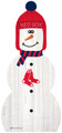 Boston Red Sox 31" Snowman Leaner