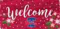 Philadelphia Phillies 6" x 12" Floral Welcome Sign