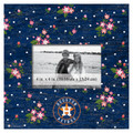 Houston Astros Floral 10" x 10" Picture Frame