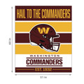 Washington Commanders Establish Date Wall Tapestry