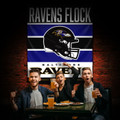 Baltimore Ravens Establish Date Wall Tapestry