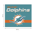 Miami Dolphins Traditional Wall Tapestry