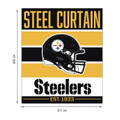 Pittsburgh Steelers Establish Date Wall Tapestry