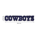 Dallas Cowboys Full Color Recycled Metal Sign