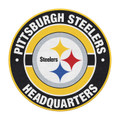 Pittsburgh Steelers Round Headquarters Rug