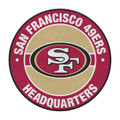 San Francisco 49ers Round Headquarters Rug