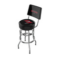 Tampa Bay Buccaneers Chrome Barstool with Back