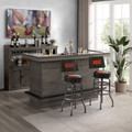Cleveland Browns Chrome Barstool with Back