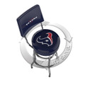 Houston Texans Chrome Barstool with Back