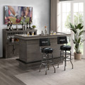 Philadelphia Eagles Chrome Barstool with Back