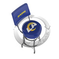 Los Angeles Rams Chrome Barstool with Back