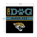 Jacksonville Jaguars My Dog Barks Wall Art