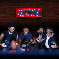 New York Giants Lighted Recycled Metal Street Sign