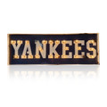 New York Yankees Lighted Recycled Metal Street Sign