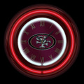 San Francisco 49ers 15" Neon Clock