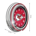 Kansas City Chiefs 15" Neon Clock
