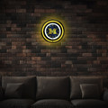 Michigan Wolverines 15" Neon Clock