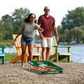 Miami Hurricanes 2' x 3' All-Wood Cornhole Set