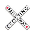 Boston Red Sox 48" Fans Way Crossing Wall Art