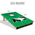 North Dakota Fighting Hawks 2' x 3' All-Wood Cornhole Set