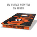 Baltimore Orioles 2' x 3' All-Wood Cornhole Set