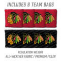Chicago Blackhawks 2' x 3' All-Wood Cornhole Set