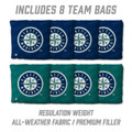 Seattle Mariners 2' x 3' All-Wood Cornhole Set