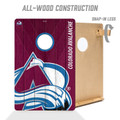 Colorado Avalanche 2' x 3' All-Wood Cornhole Set