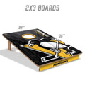 Pittsburgh Penguins 2' x 3' All-Wood Cornhole Set