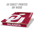 Oklahoma Sooners 2' x 3' All-Wood Cornhole Set