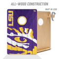 LSU Tigers 2' x 3' All-Wood Cornhole Set