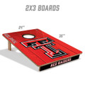 Texas Tech Red Raiders 2' x 3' All-Wood Cornhole Set