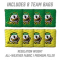 Oregon Ducks 2' x 3' All-Wood Cornhole Set