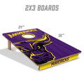 Minnesota State Mavericks 2' x 3' All-Wood Cornhole Set