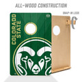 Colorado State Rams 2' x 3' All-Wood Cornhole Set