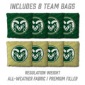 Colorado State Rams 2' x 3' All-Wood Cornhole Set