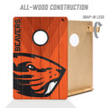 Oregon State Beavers 2' x 3' All-Wood Cornhole Set