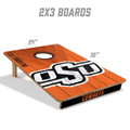 Oklahoma State Cowboys 2' x 3' All-Wood Cornhole Set