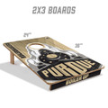 Purdue Boilermakers 2' x 3' All-Wood Cornhole Set