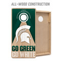 Michigan State Spartans 2x4 Slogan Series Cornhole