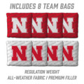 Nebraska Cornhuskers 2x4 Slogan Series Cornhole