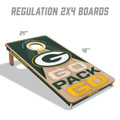Green Bay Packers 2x4 Slogan Series Cornhole