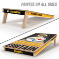 Pittsburgh Steelers 2x4 Slogan Series Cornhole