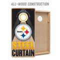 Pittsburgh Steelers 2x4 Slogan Series Cornhole