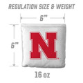 Nebraska Cornhuskers Cornhole Bags - 8 Pack