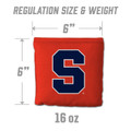 Syracuse Orange Cornhole Bags - 8 Pack
