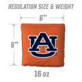 Auburn Tigers Cornhole Bags - 8 Pack