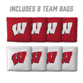 Wisconsin Badgers Cornhole Bags - 8 Pack