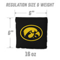 Iowa Hawkeyes Cornhole Bags - 8 Pack